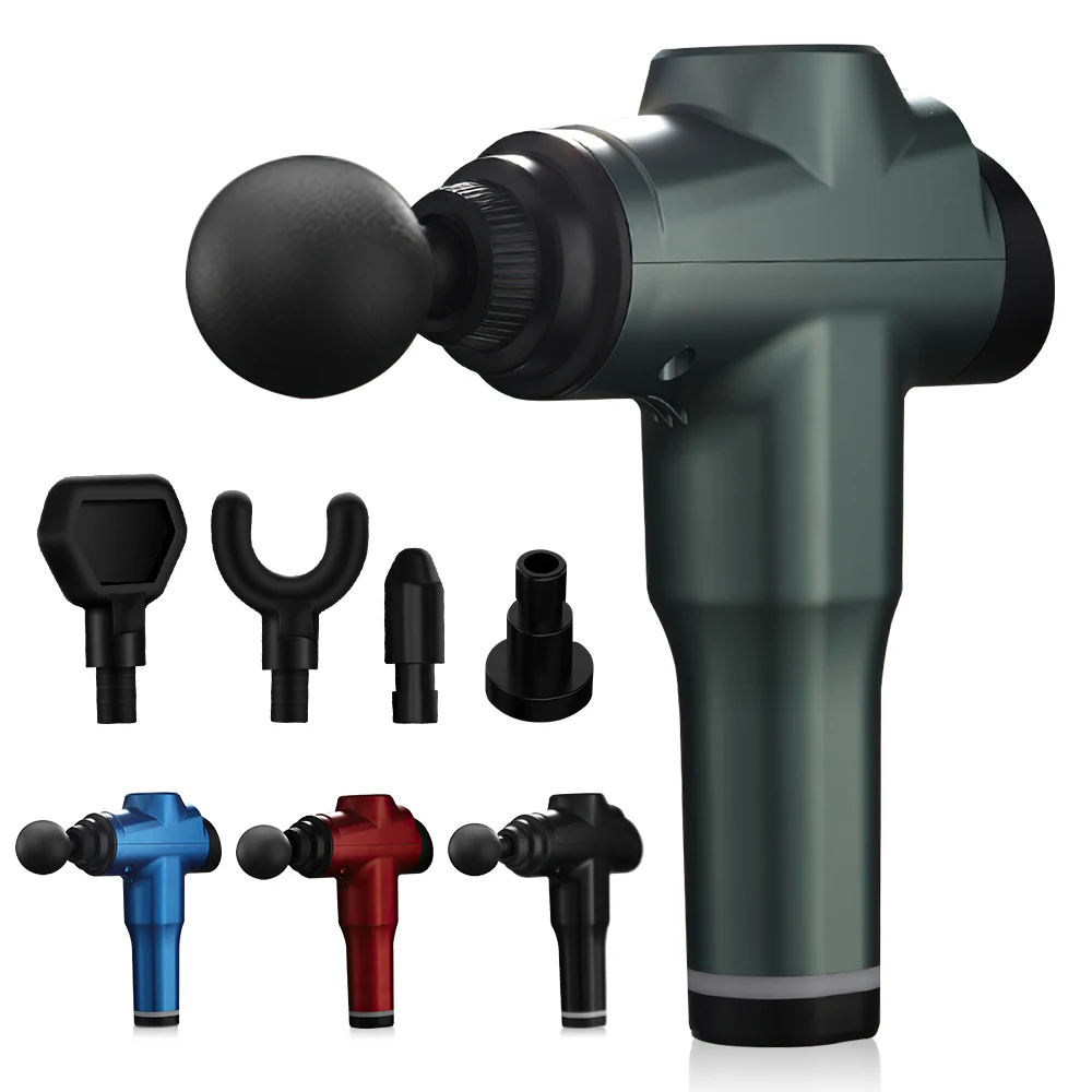 

6-Speed Adjustable Massage Gun 1800mAh Powerful Electric Fascia Gun Deep Muscle Relax Body Massager Guns for Fitness Pain Relief