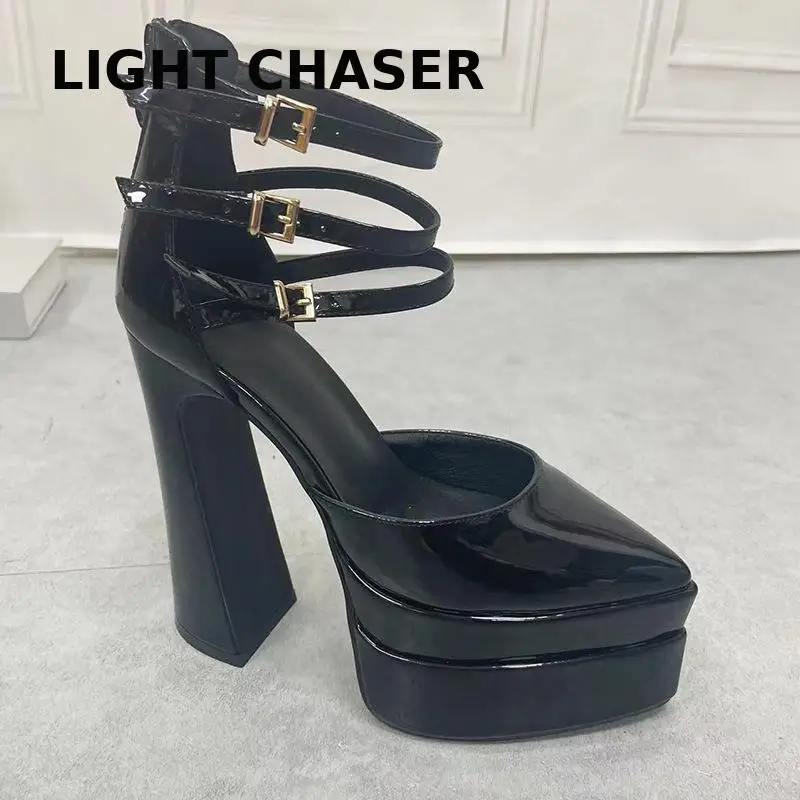 2023 Pole Dance Shoes Stripper High Heels Women Sexy Show Shoes Sandals Party Club 15 17 Cm Platform High-heeled Shoes Wedding