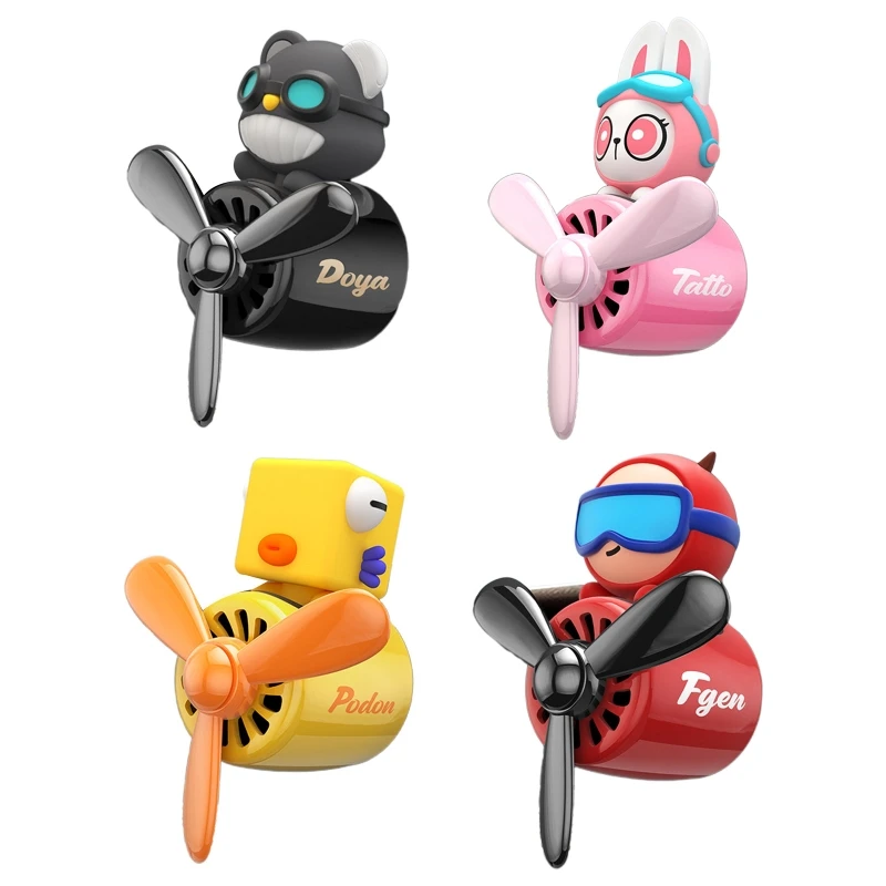 

Classic Bear Shape Vent Air Freshener Bear Pilot Animals Car Goods Ornament Drop Shipping