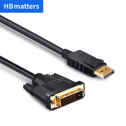 HDmatters Кабель DP в DVI 1.8 м, 1 м, 0.5 м