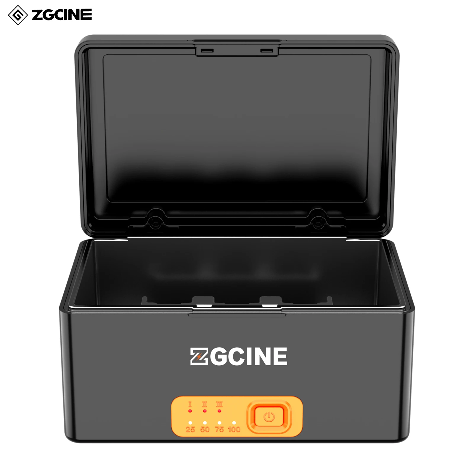 Чехол ZGCINE PS-R30pro для беспроводного микрофона, зарядный чехол для R-ODE Wireless GO I/ GO II, микрофон с 3 слотами, USB-C PD, быстрая зарядка