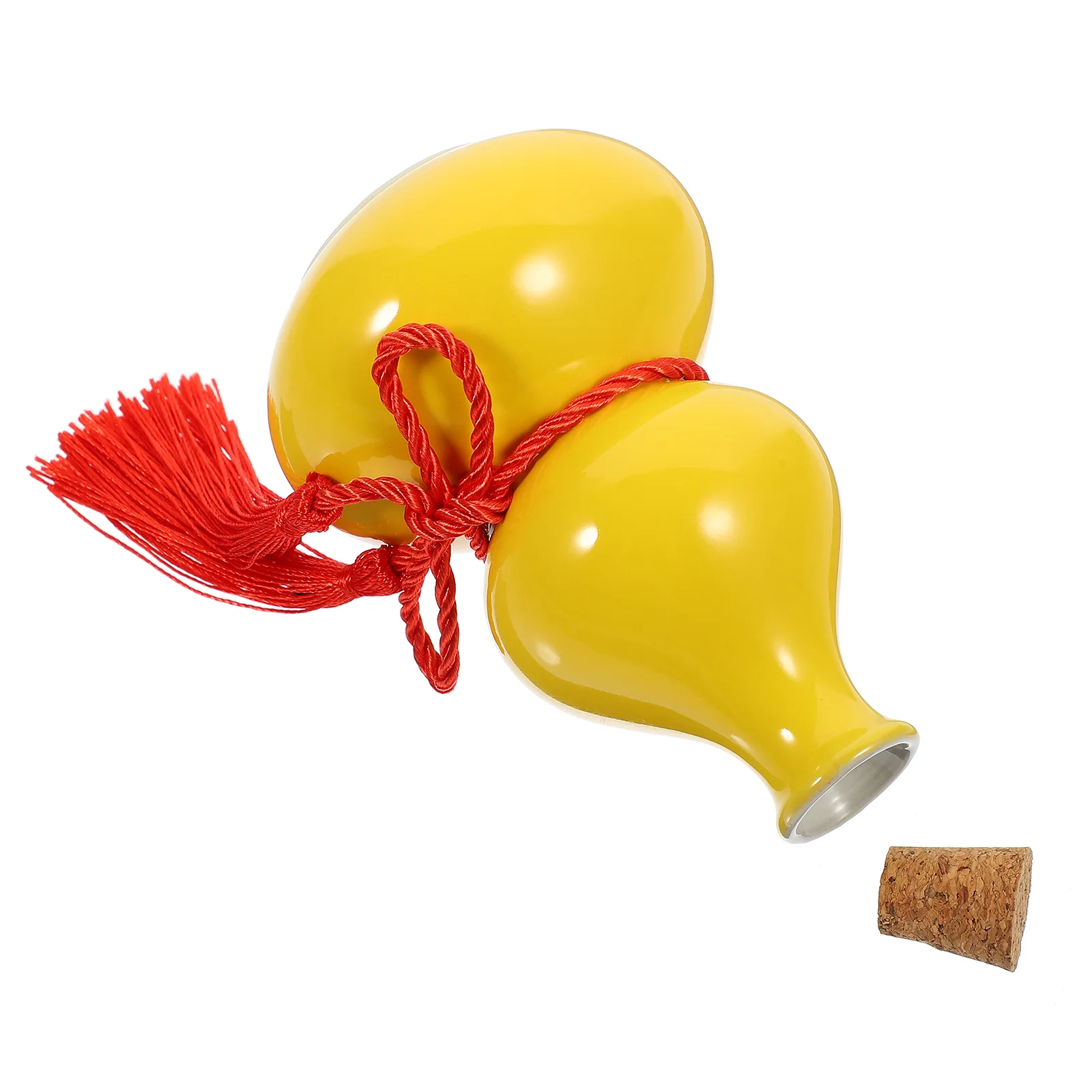 

Gourd Set Condiment Dispenser Gourd Bottle Ornaments Gourd Drinking Bottle Ceramics Gourd Flask