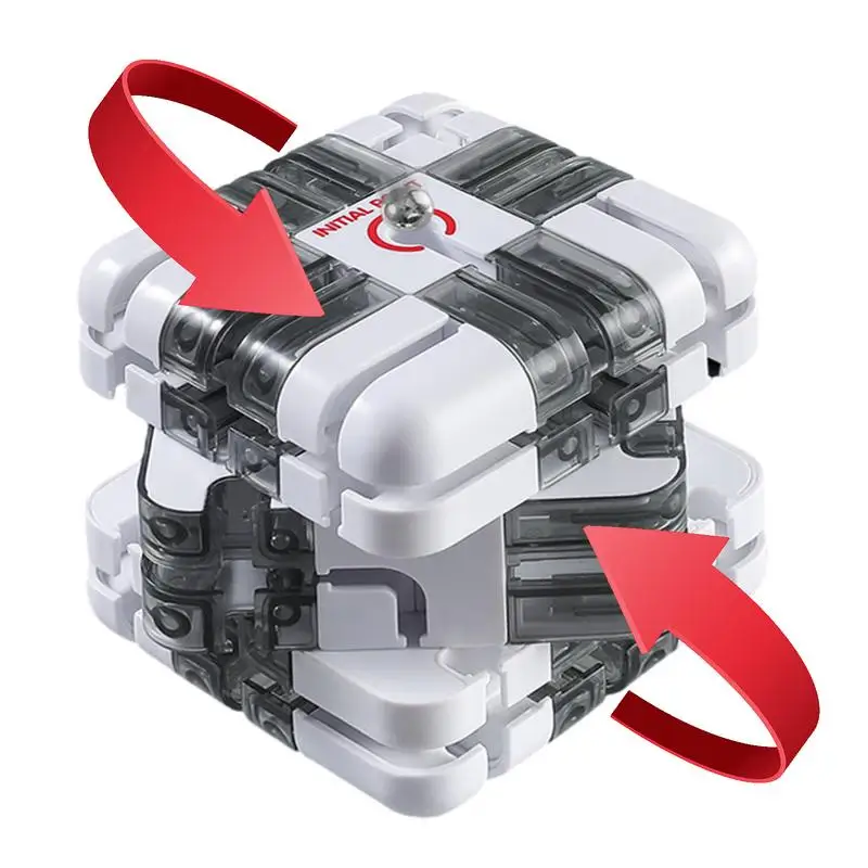 Кубики-пазлы-лабиринты трехмерные декомпрессионные кубики странной формы