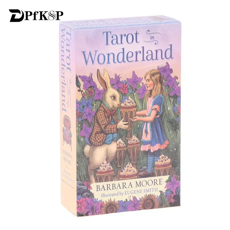 

Tarot Wonderland Tarot Cards Deck Board Game Card Game Playing Cards Party Table Game Present Gift Fortune-telling Oracle Toy