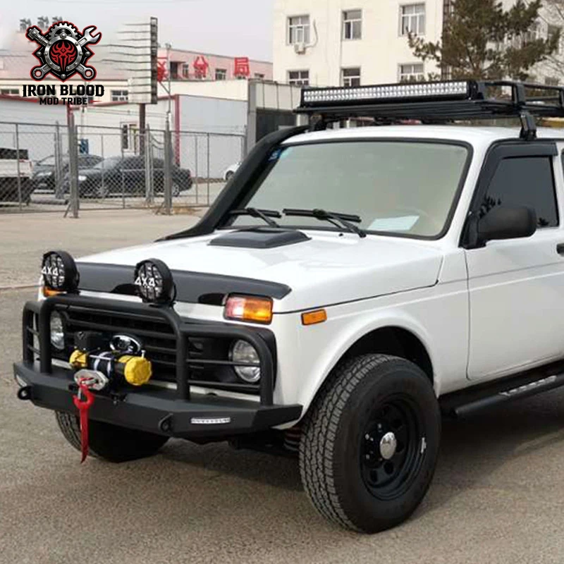 Подходит для модифицированной российской Lada Niva, внедорожный гоночный бампер, передний бампер. (art.: 3920d92f39551) - 3920d92f39551