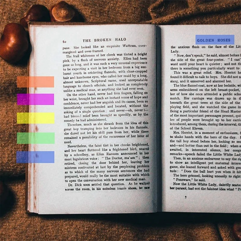 Рисунок 4 - Неоновые маркеры для страниц