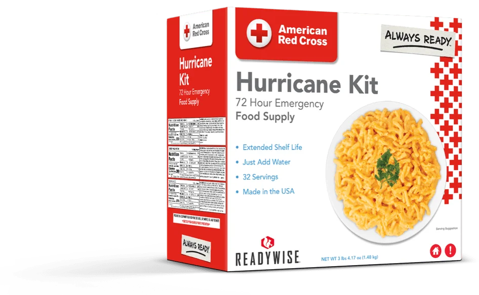 

Cross Ready 72 Hour Kit for Emergency Food, 6 Pouches per Box