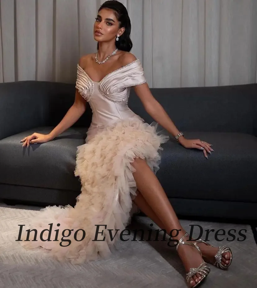 Рисунок 5 - Асимметричное платье цвета индиго