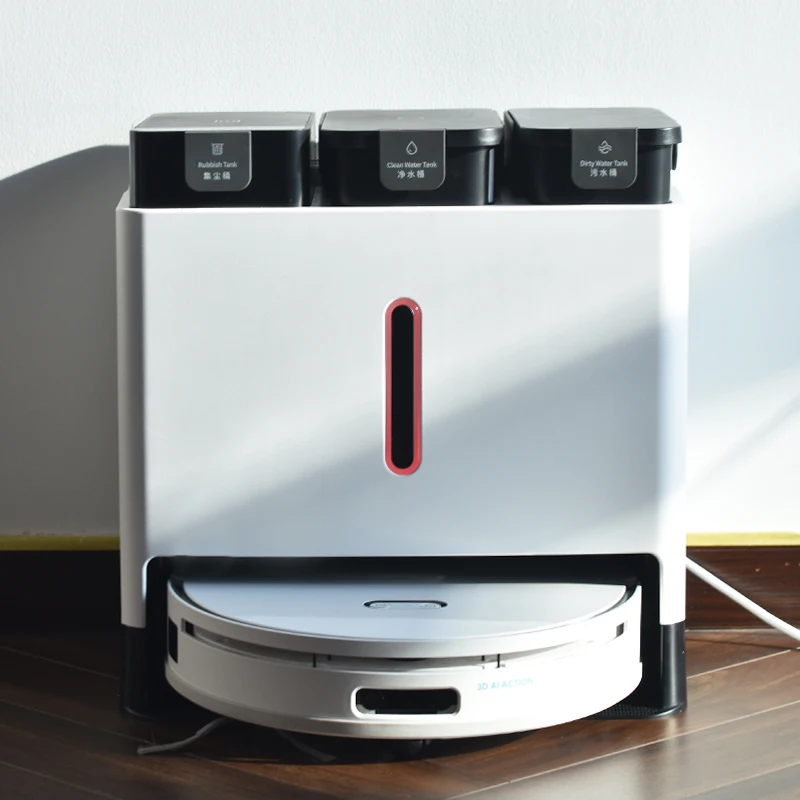 5000 ПА самоочищающаяся подъемная двойная Швабра Беспроводная робот-пылесос сухая