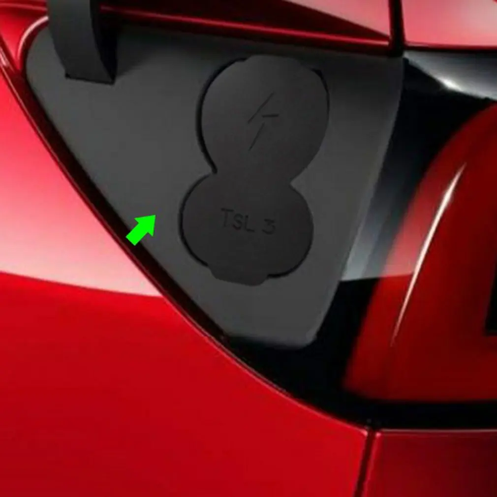 

Силиконовый водонепроницаемый пыленепроницаемый защитный чехол для зарядного порта Tesla Model 3 2017-2020, модель Y-Eur, 1 шт.