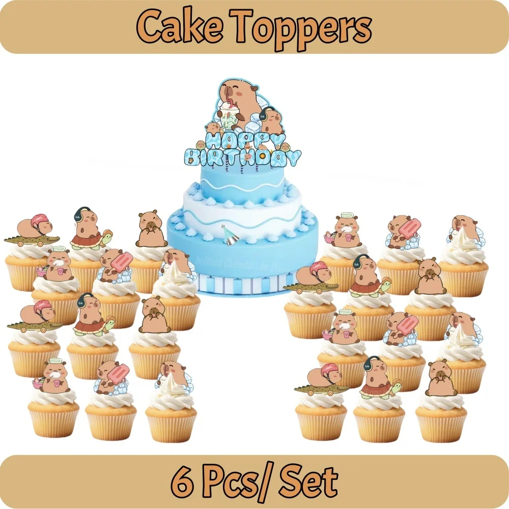 

Набор декораций для дня рождения с капибарой Disney