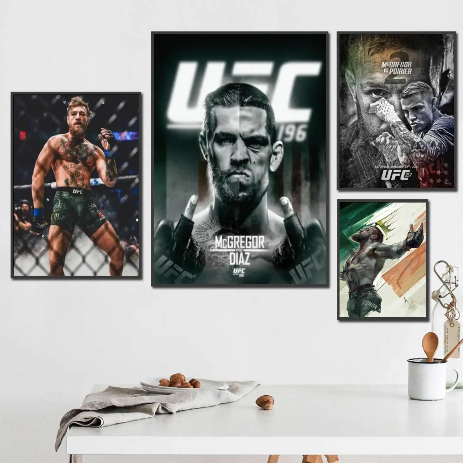 

mcgregor athlete 24x36 Decorative Canvas Posters Room Bar Cafe Decor Gift Print Art Wall Paintings