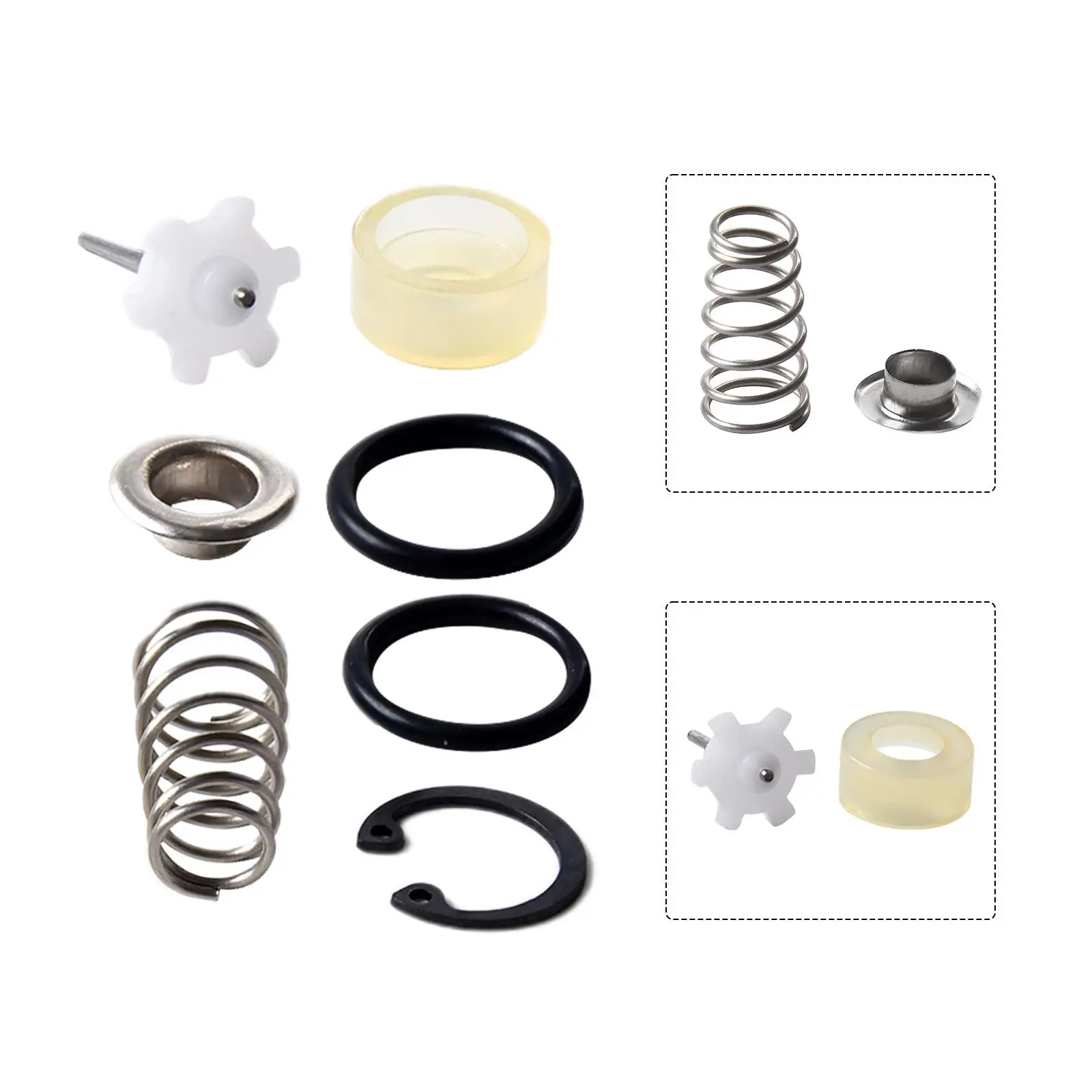 Набор компонентов воздухозаборника включает семь деталей для моделей из серии