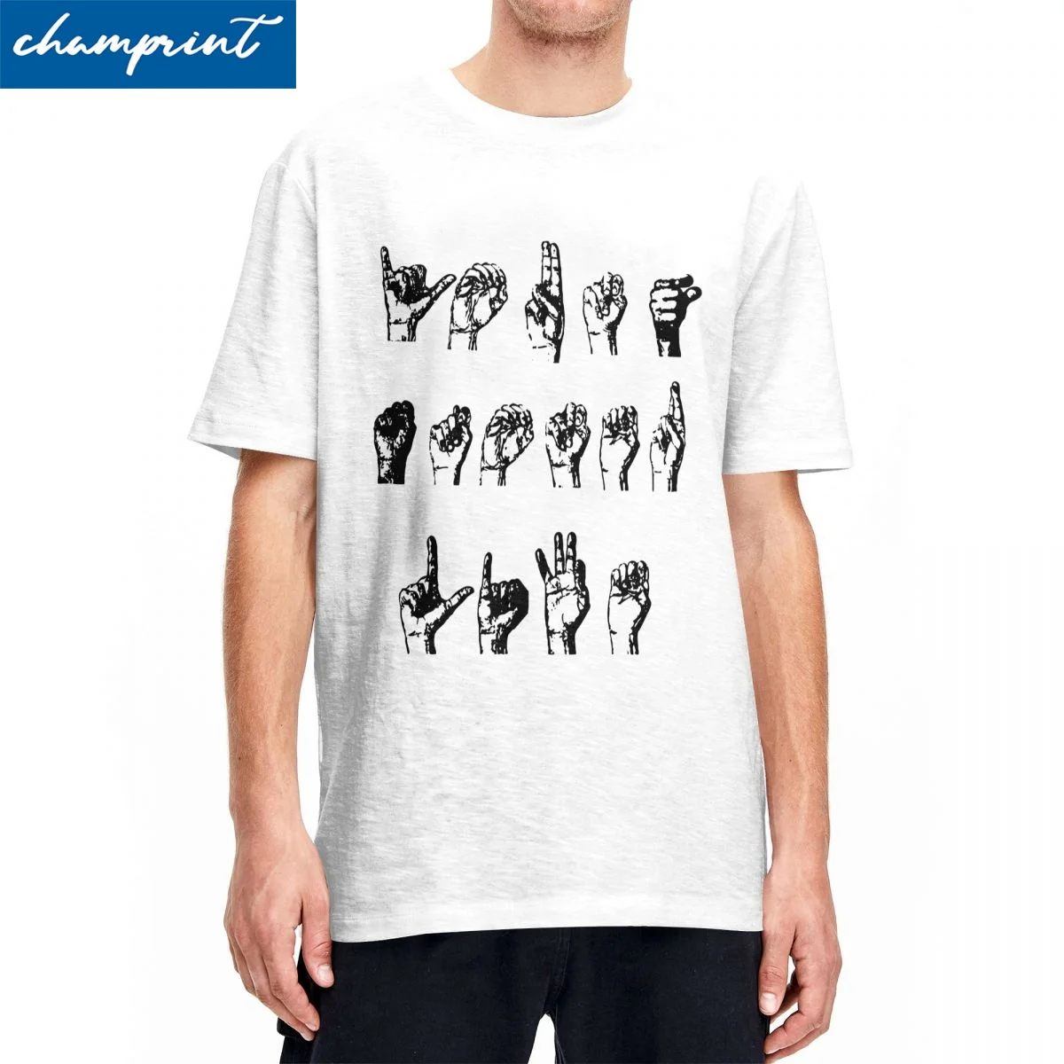 

Novelty Slime Language T-Shirt Men Cotton Short Sleeve Young Thug O-neck Summer Top Tee
