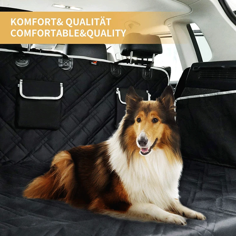 

Dog Pad Car Seat Cover Pet Travel Dog Carrier Trunk Mat Waterproof SUV Liner For Dogs Dog Transporter Mat Car Trunk Protection