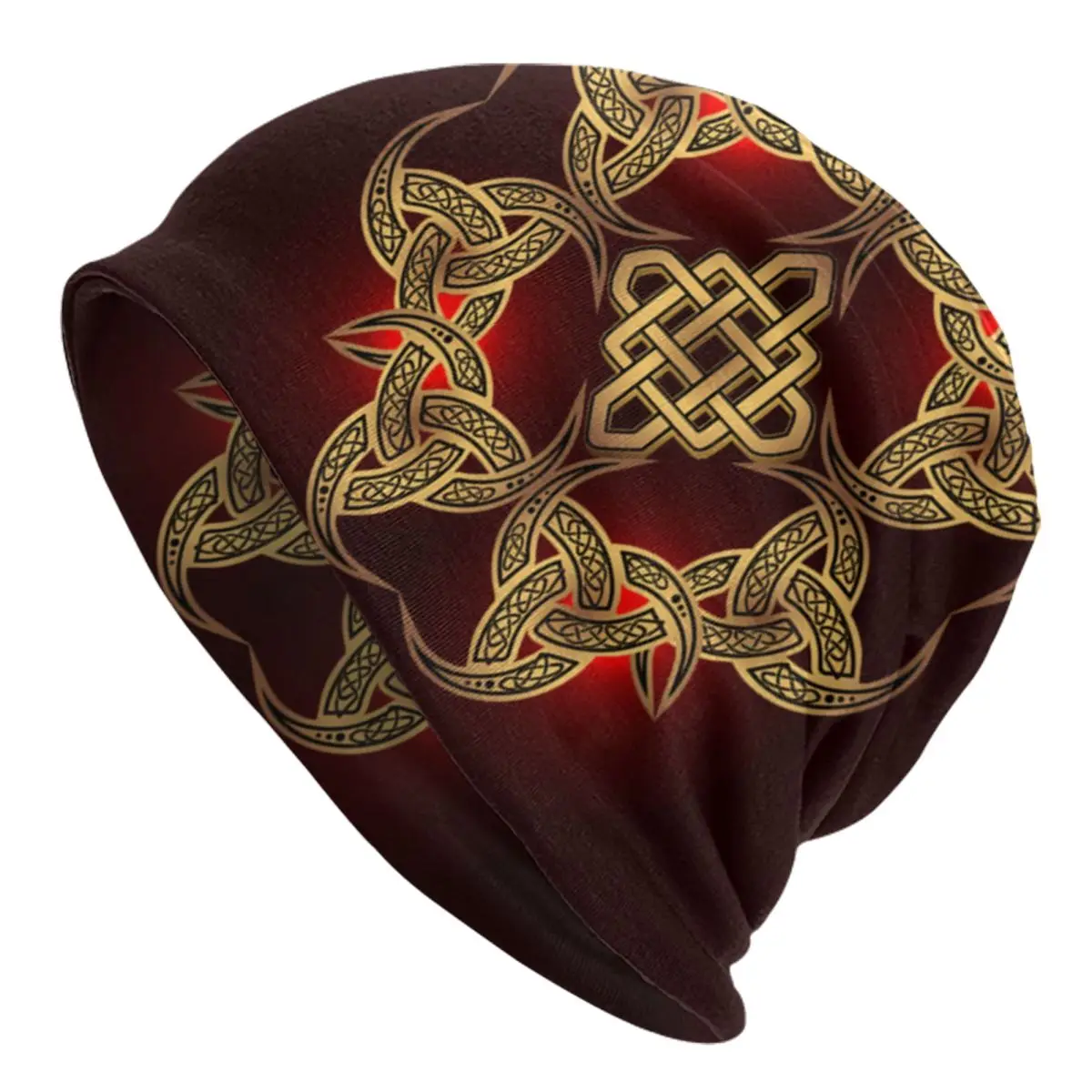 

Women Men Beanie Hat Golden Ancient Pagan Warm Spring Winter Outdoor Hip-hop Beanie Cap