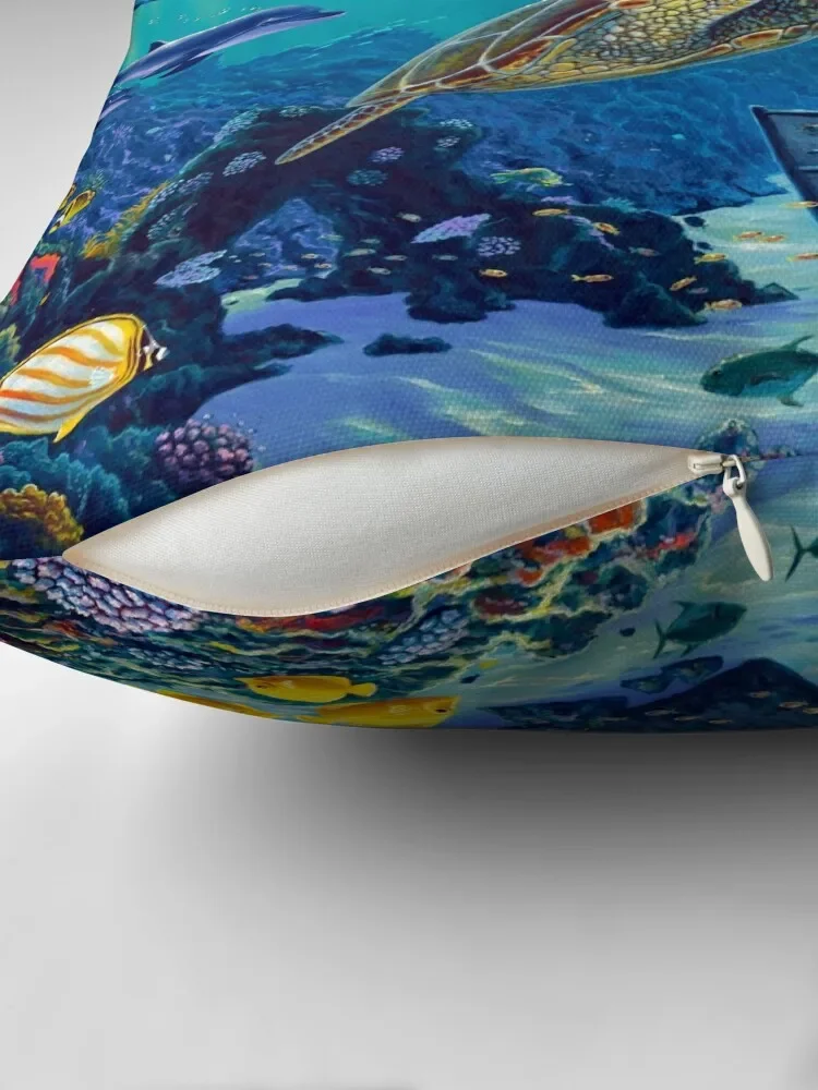 Декоративная подушка с рифом Бали Хай