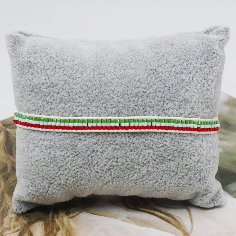 Женский браслет однотонный оригинальный Регулируемый ручной вязки в богемном