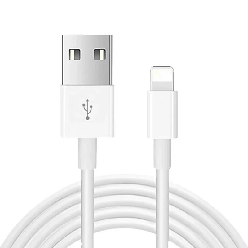 10 шт. 100 см 200 3 м зарядный провод шнур USB кабель для Apple iPhone 13 12 X XS MAX XR 5S SE 6S 7 8 Plus 11 Pro