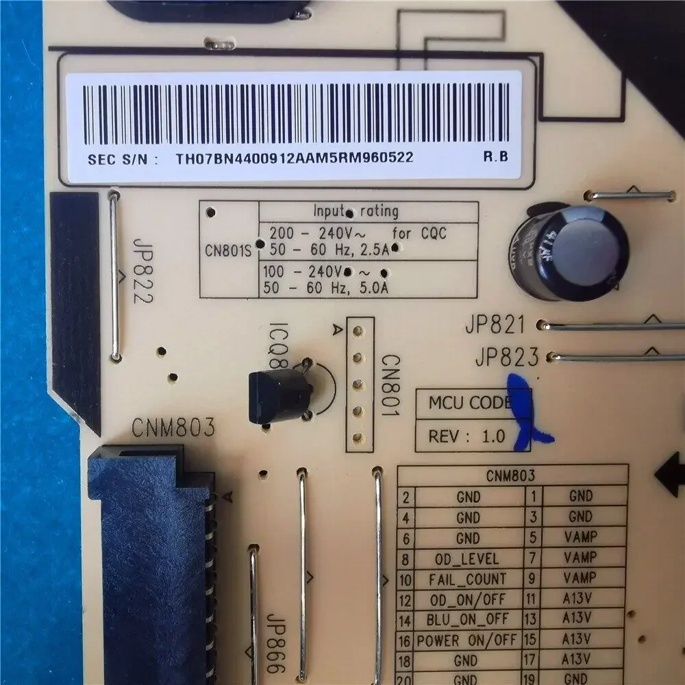 Плата питания BN44-00912A L65E8NR_MHS для UN65MU8000FXZA UN65MU8500FXZA UN65MU800DFXZA