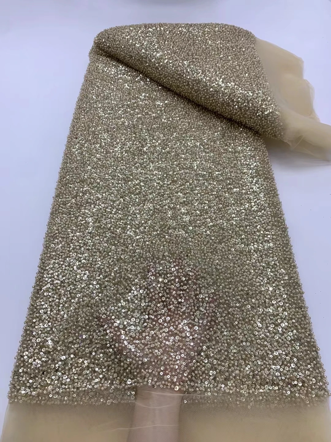 Африканские блестки кружевная ткань 2024 высококачественное кружево французские