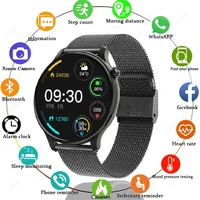 new 2022 smartwatch women men smart watch bluetooth answer calls blood oxygen heart rate monitor waterproof fitness bracelet