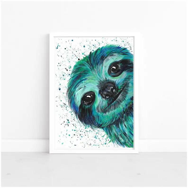 

Ленивее искусство «Отто» ленивее живопись из оригинальной акриловой живописи от Эммы LC