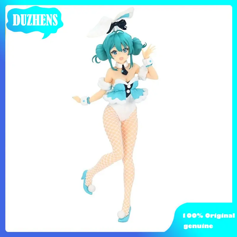 

FuRyu Original:BiCute Bunnies Miku white/pink Bunny Girl 31cm PVC Action Figure Anime Figure Model Toys Collection Doll Gift