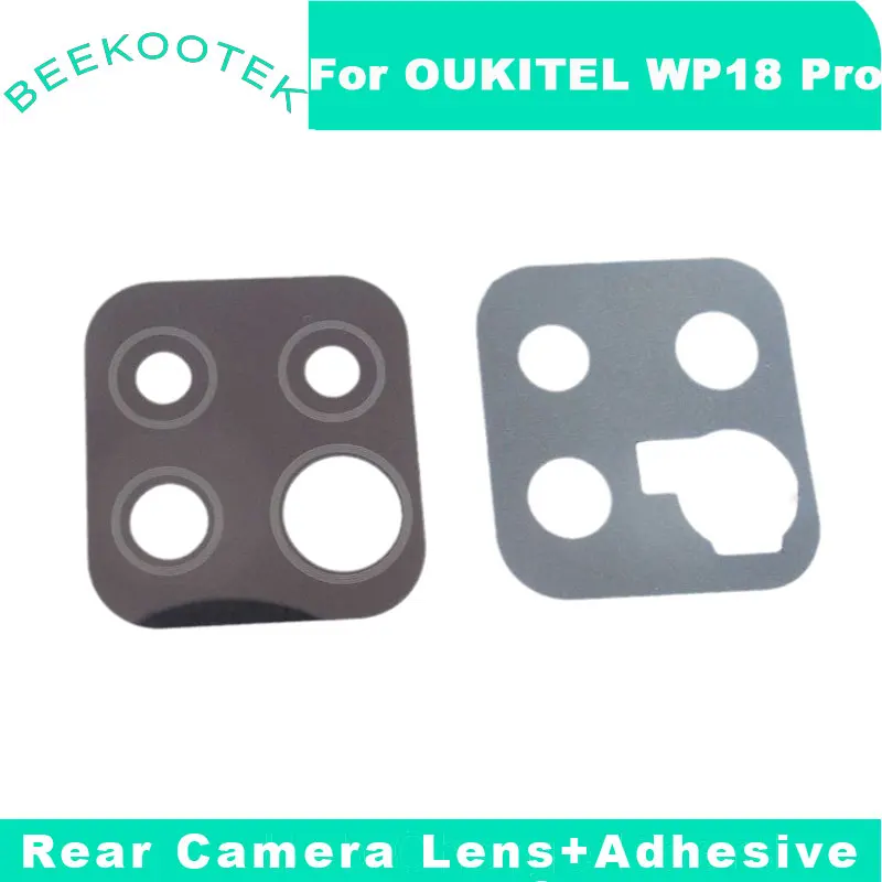

New Original OUKITEL WP18 Pro Rear Camera Lens Back Camera Lens Glass Cover With Adhesive For OUKITEL WP18 Pro Smart Phone