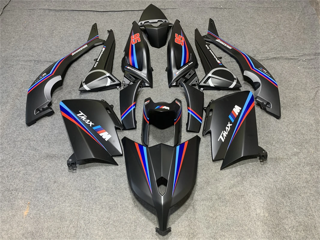 

For YAMAHA TMAX 530 TMAX-530 TMAX530 2012 2013 2014 Injection Bodywork Matte Black New ABS Motorcycle Whole Fairings Kit Fit