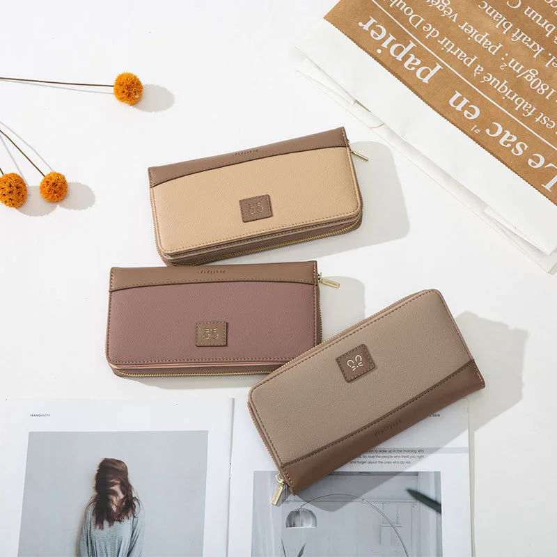 

Женский Длинный кошелек prфити и версия, женская сумка большой вместимости, Женский кошелек zero