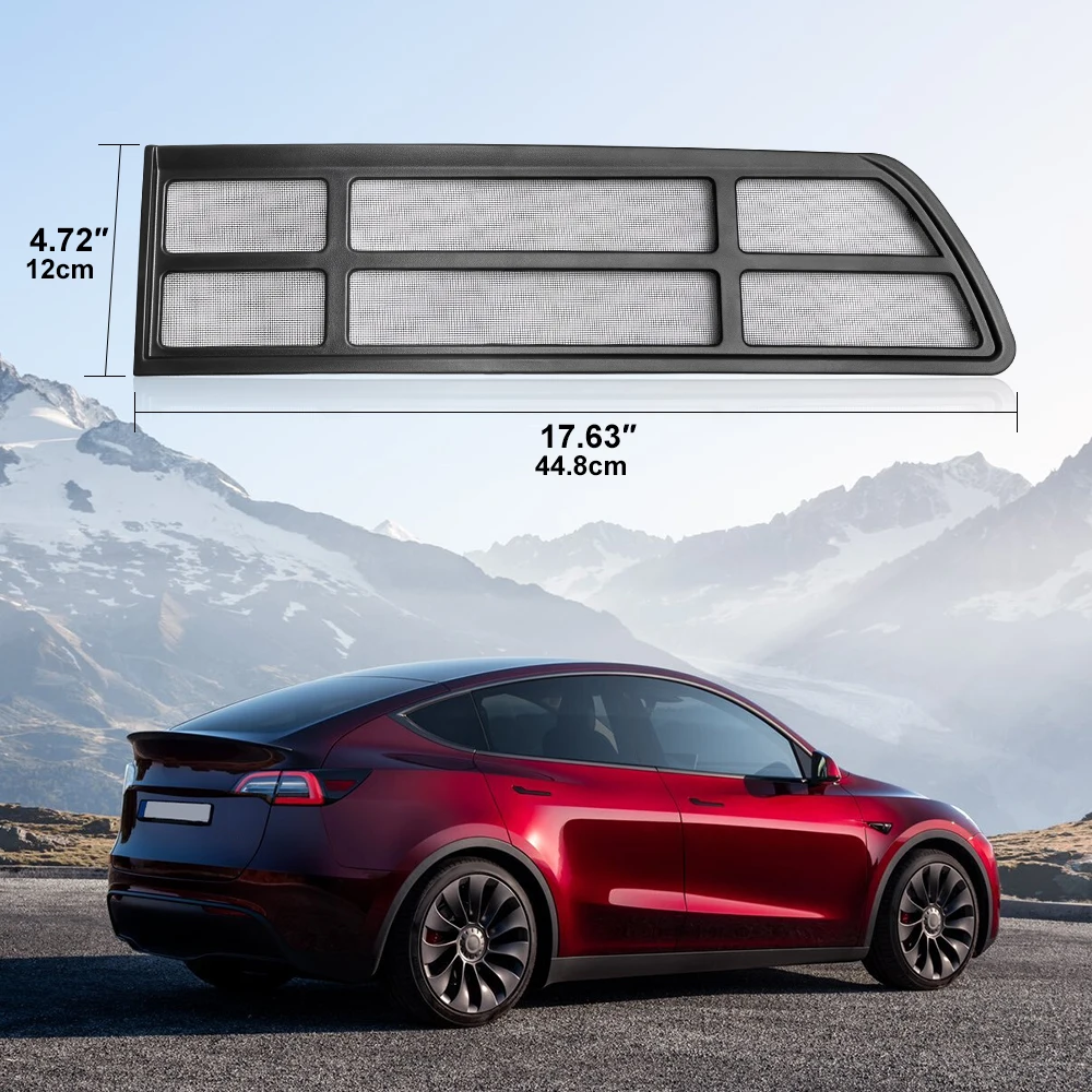 Защитная Сетка Для Tesla Y Решетка Переднего Бампера Крышка Конденсатора