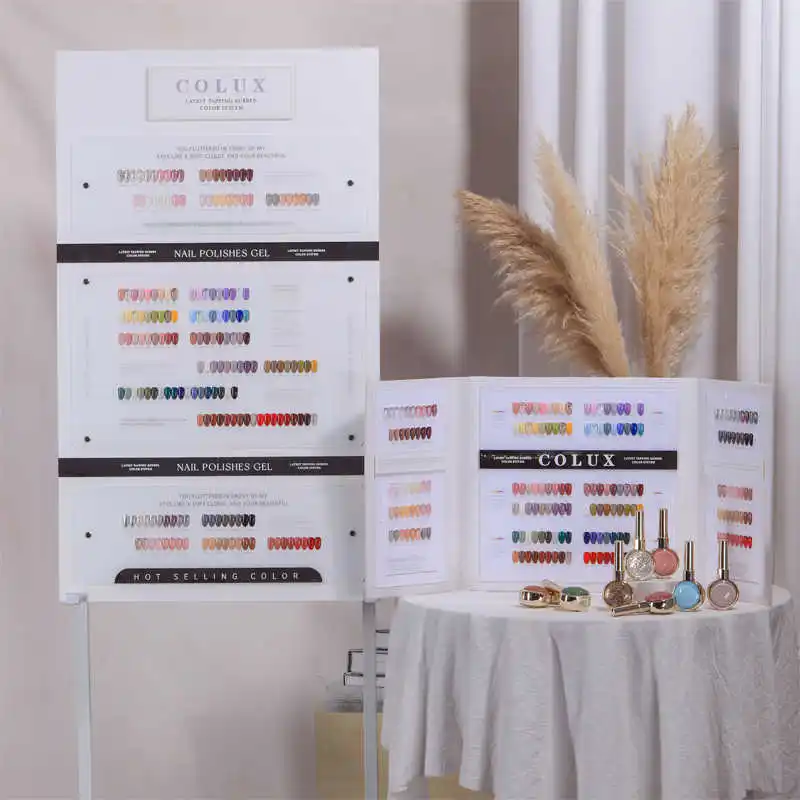 COLUX 150 цветов 170 Многоцветный набор гелей для ногтей Салон 2024 Новая горячая
