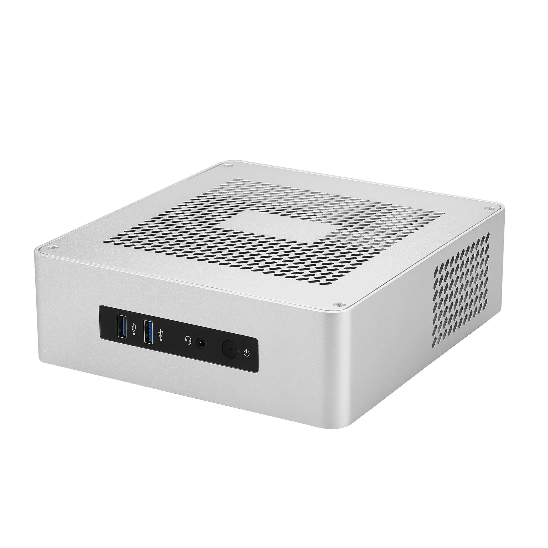 Фото Корпус для ПК RGeek OEM TA65 TA80 из алюминия, безвентиляторный, с USB 3.0, HTPC Mini ITX, поддержка кастомизации №3