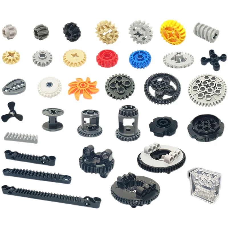 

9686 EV3 Wedo 2.0 MOC Gear Series DIY Building Blocks Accessories Bricks High-tech Parts Suitable For All Brands Particle Toys