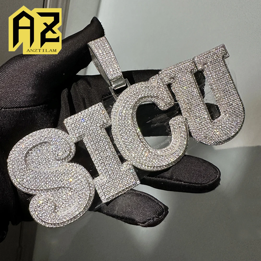 Ожерелье с подвеской для мужчин и женщин украшение в стиле хип-хоп большими