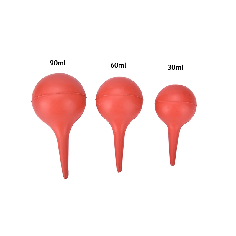 

30/60/90 ml Rubber Dropper Pipette Lab Laboratory Tool Ear Washing Syringe Squeeze Bulb Rubber Vacuum Blower