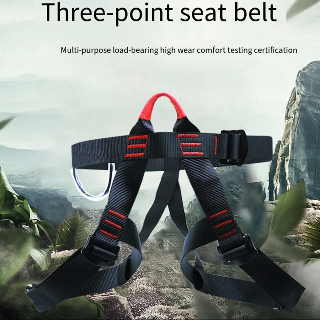 

Climbing Seat Belt Equipment Professional Rappelling Harness Accessory