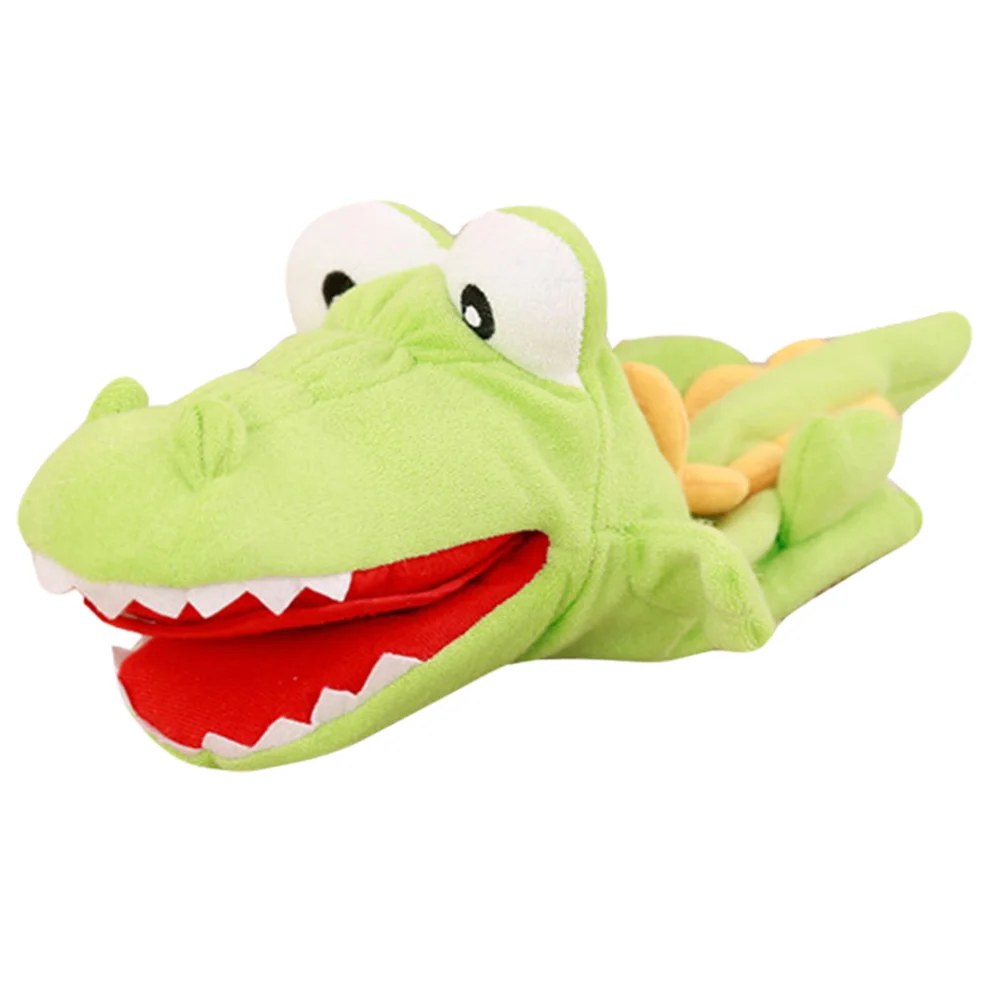 

Alligator Head Puppets Cartoon Glove Puppet for Storytelling Role-Play