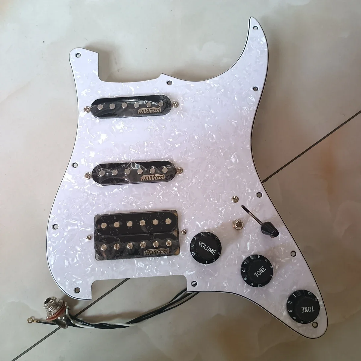 SSH обновленный комплект предварительно проводных накладок для гитары