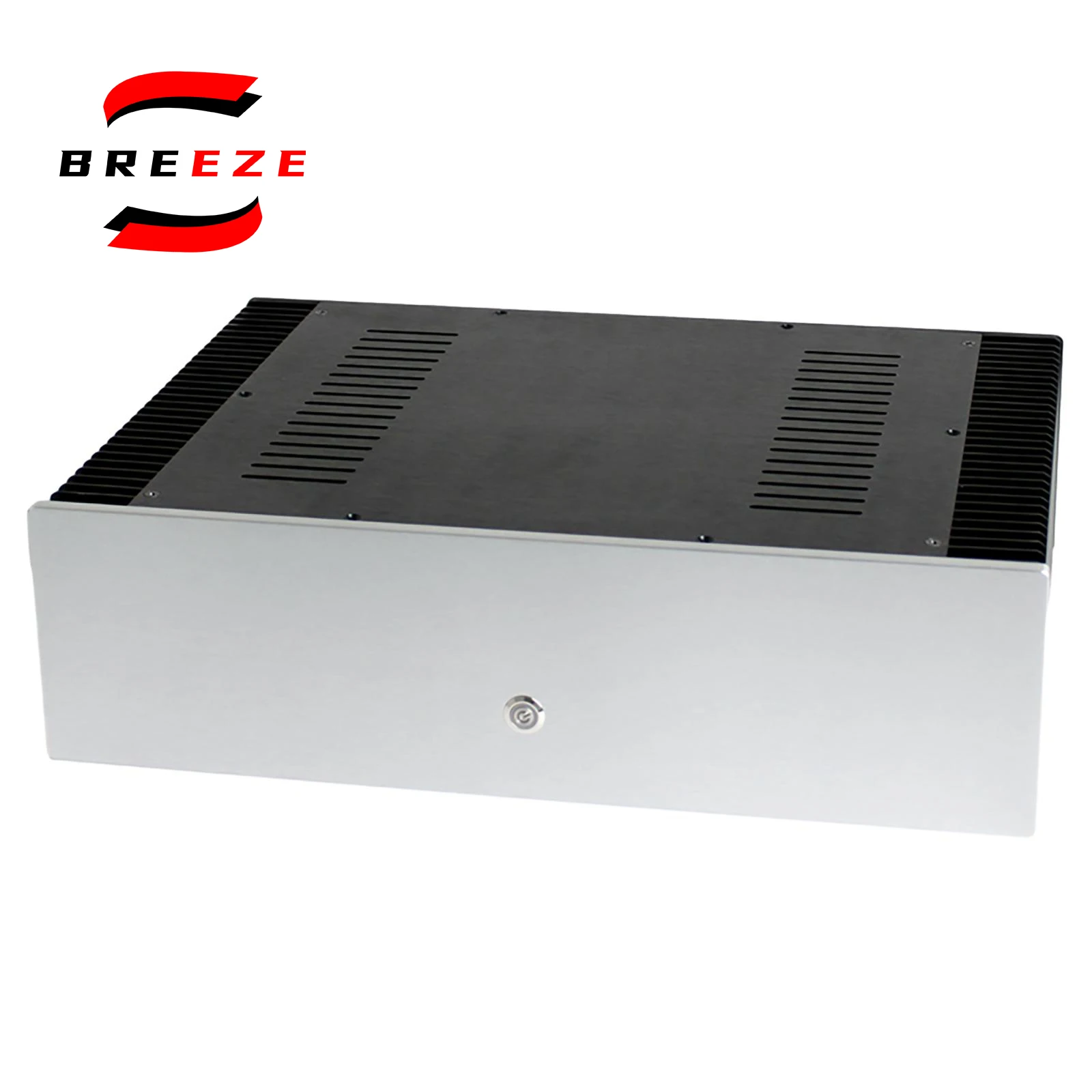 

BREEZE CJ-154 All aluminum power amplifier chassis with heat dissipation on both sides, 4312 pure rear level A chassis