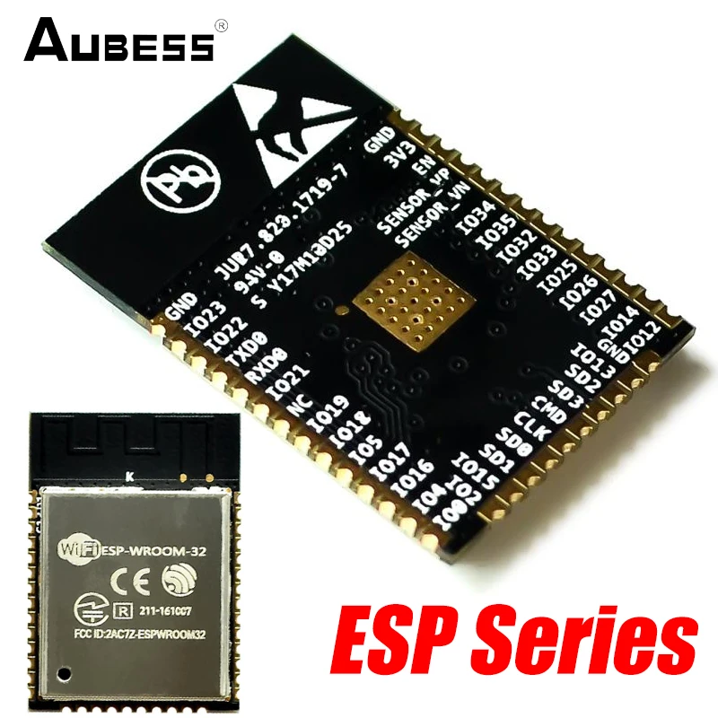 

New ESP32 Development Board WiFi+Bluetooth Ultra-Low Power Consumption Dual Core ESP-32S ESP32-WROOM-32D ESP32-WROOM-32U ESP 32