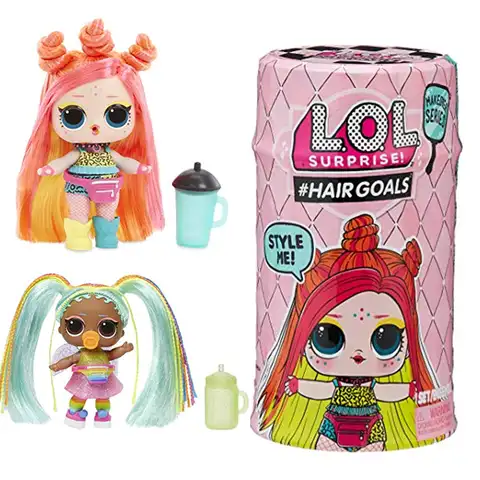 Оригинал L.O.L. Необычная кукла-сюрприз, искусственные волосы, кукла, серия макияжа 2/собранная кукла, рождественский подарок для девочки