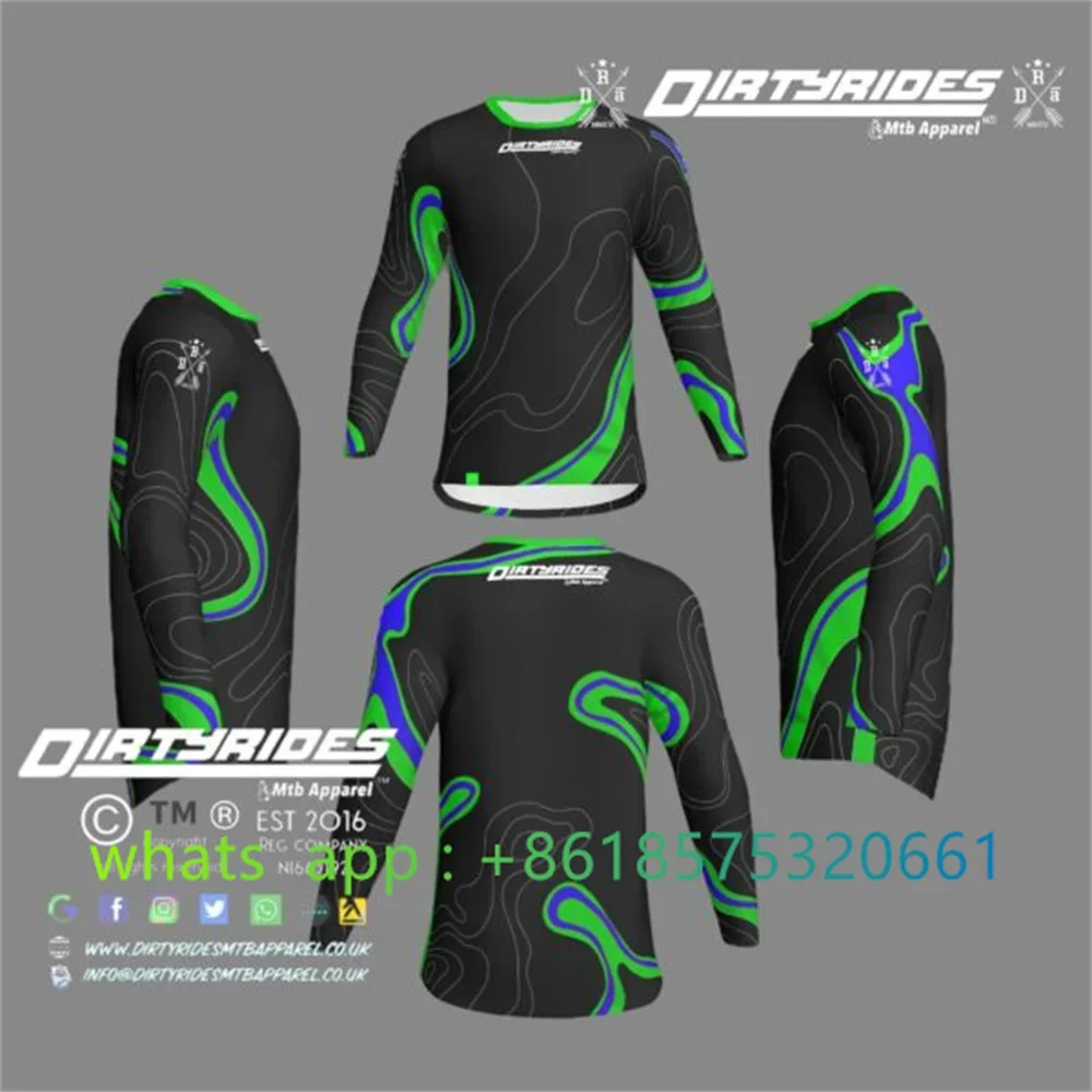 Одежда для горного велосипеда Dirtyrides Мужская футболка локомотивная легкая и