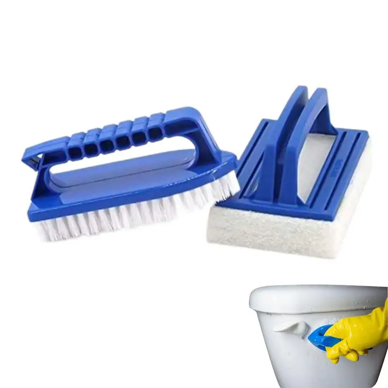 

Swimming Pool Brushes for Cleaning Pool Walls Pool Scrub Brush with Nonslip Handle Sponge Pool Wall Brush Pool Scrubber Brush