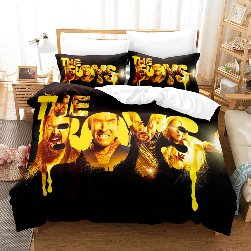 

Quilt Cover Set Comforter With Pillowcase King Queen Full Animal Bedding Sets 3D Duvet Dinosaur Home Texitles