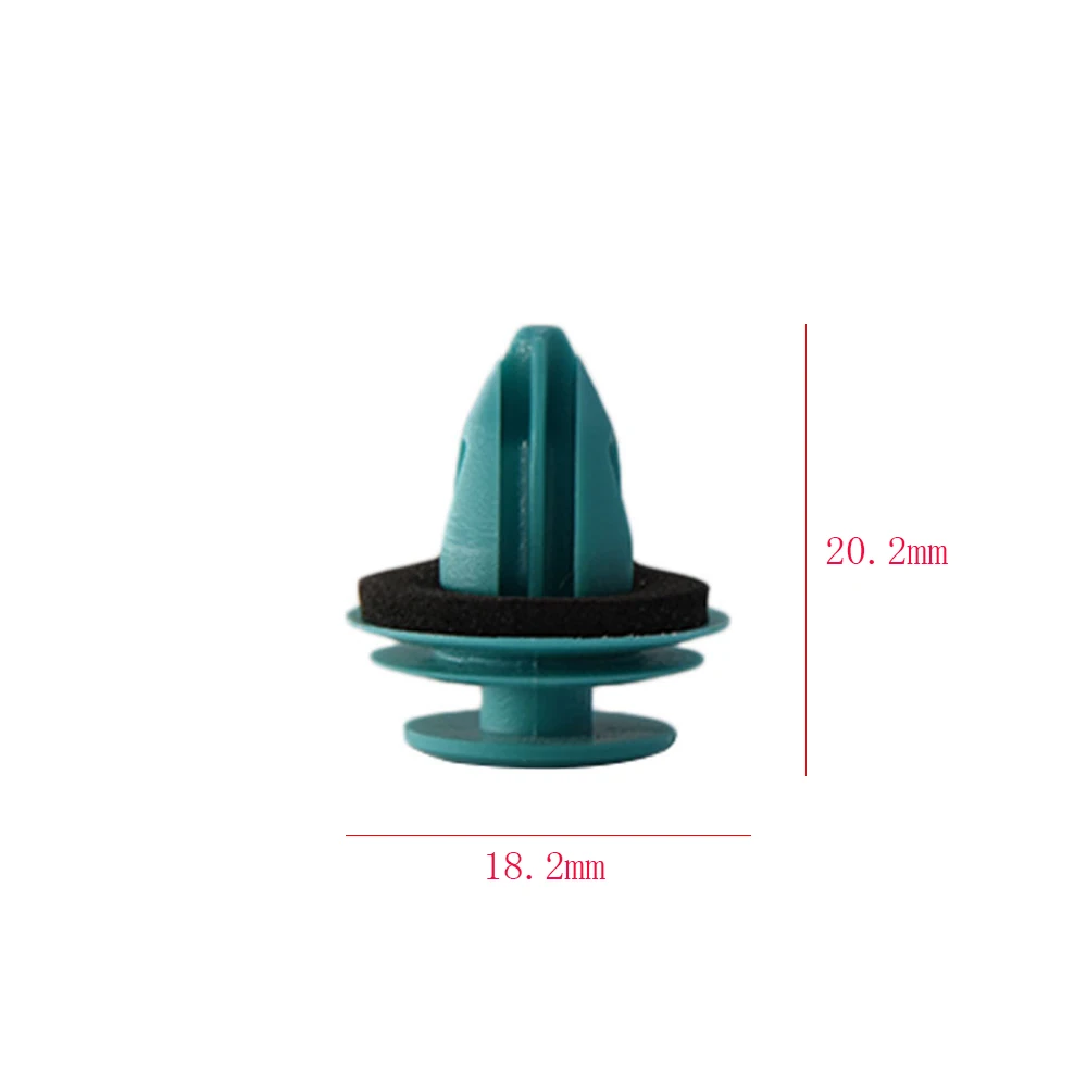 Зажимы для дверных панелей автомобиля с фиксированными кольцевыми пластиковыми