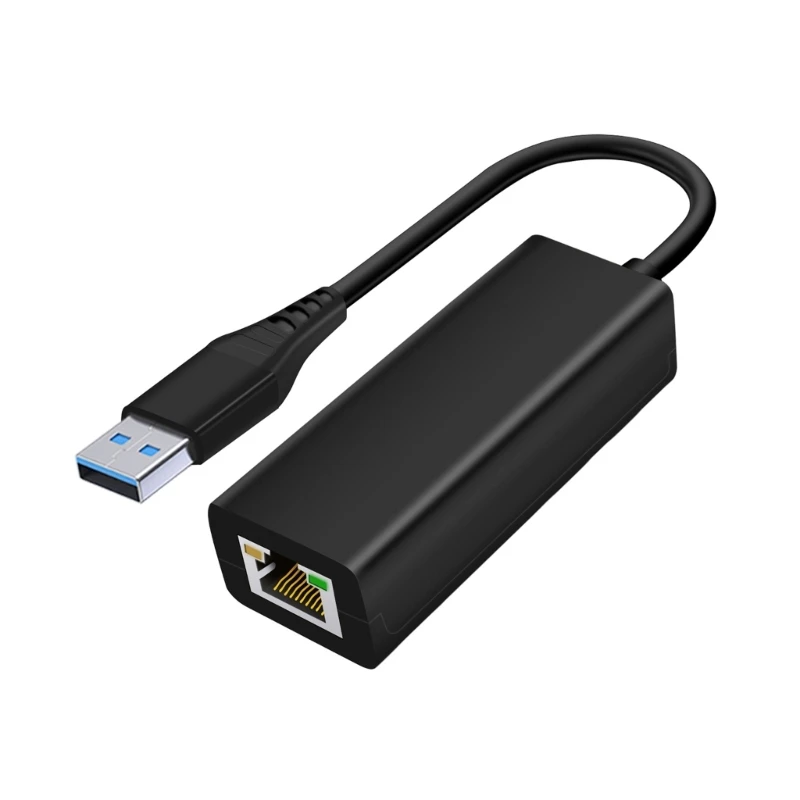 

USB Type C Ethernet Adapter Card USB Type-C To RJ45 1000M Lan Internet R2LB
