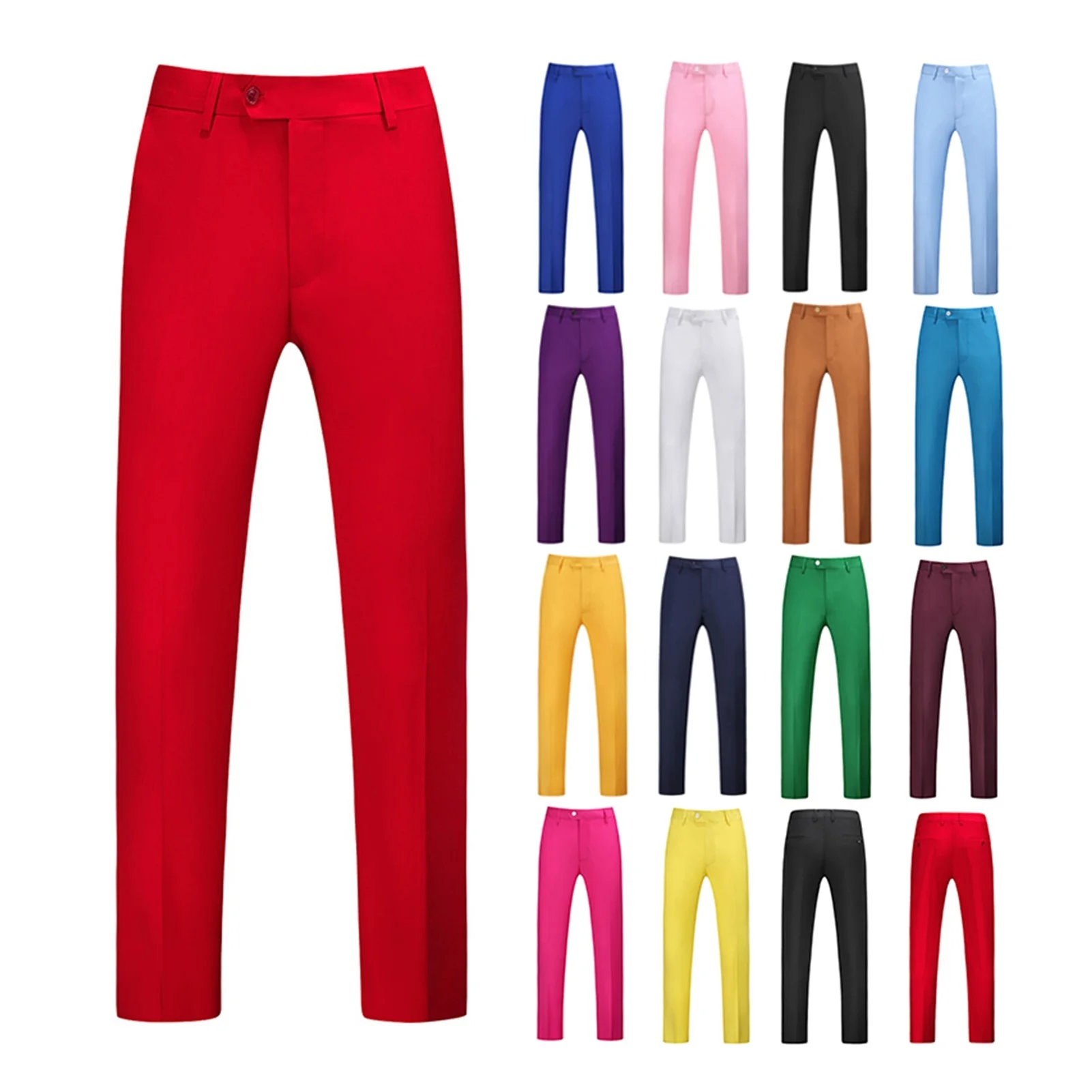 

Новинка, мужское однотонное деловое облегающее платье, офисные брюки, мужское платье, Повседневное платье для мужчин