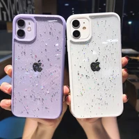 lupway glitter phone case for iphone 13 11 12 mini 13 pro max xs max xr x 7 8plus star sequins soft bling transparent cover capa